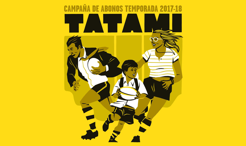 campaña de socios 2017-18, campaña socios tatami, campaña de socios andemen tatami rugby club,